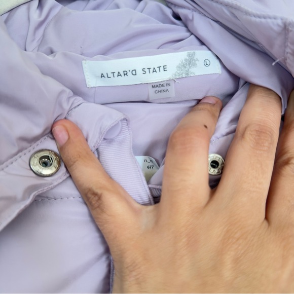 Altar’d state briana puffer pullover - Picture 5 of 9